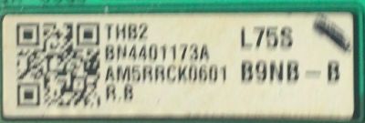 LED DRIVER PARA SAMSUNG / NUMERO DE PARTE BN44-01173A / BN4401173A / L75SB9NB_BHS / DISPLAY ST7461E03-3 VER.2.2 / MODELO QN75QN850 / QN75QN850BFXZA CA01 / QN75QN900BFXZA AA01 - Imagen 3